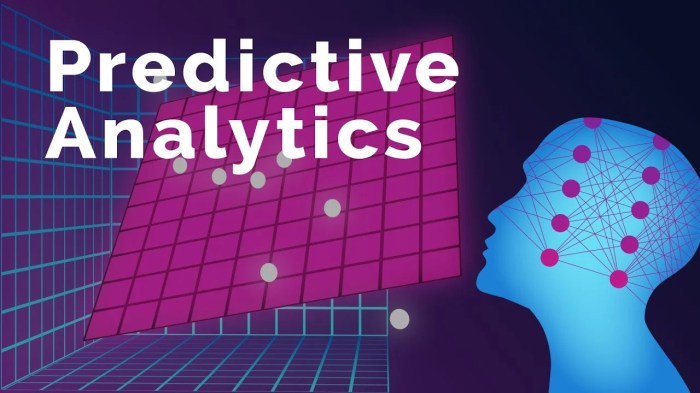 Predictive analytics with AI