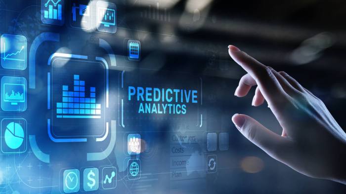 Predictive analytics with AI